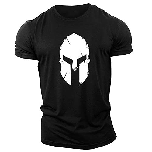 T-Shirt Hombre Básica Verano Transpirable Cuello Redondo Hombre Shirt Estampado Personalidad Manga Corta Hombre Shirt Ocio Todos Los Días Cómoda Hombre Shirt Sin Cuello TD04 3XL