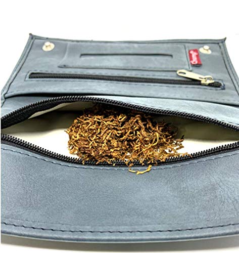Tabaco de piel (azul marino)