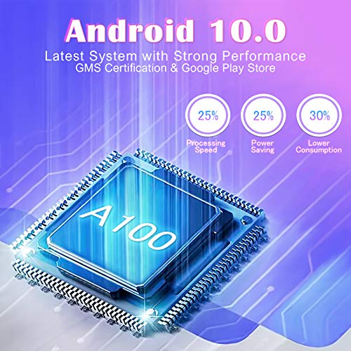 Tablet qunyiCO Android 10.0 GO, para niños, 7 Pulgadas 32GB Cámara WiFi 2GB RAM Pantalla táctil HD 1024 * 600 Funda a Prueba de niños Control Parental Aprendizaje Google Certified Playstore (Rosado)