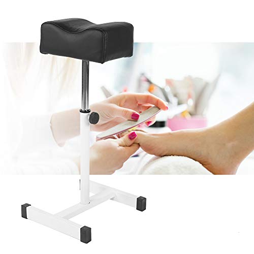 Taburete de pedicura, Silla de taburete de pedicura, Silla de taburete de pedicura con reposapiés, reposapiés reposapiés reposapiés reposapiés con rodillos para cosméticos profesionales