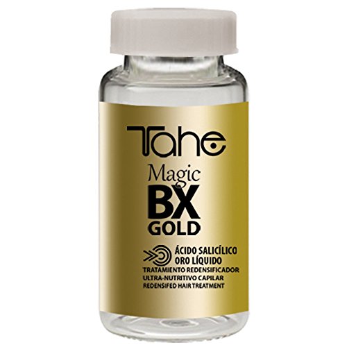 Tahe - Magic Bx Gold Tratamiento Capilar con Oro Líquido y Ácido Salicílico 12x10 ml