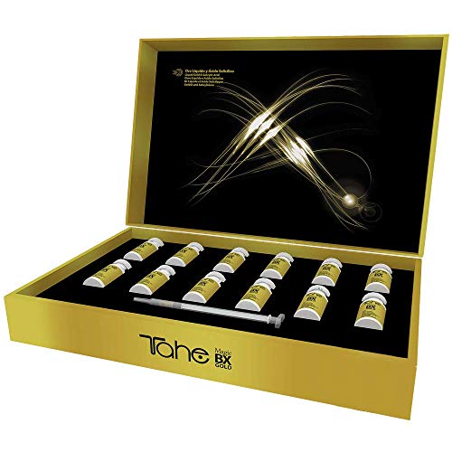 Tahe - Magic Bx Gold Tratamiento Capilar con Oro Líquido y Ácido Salicílico 12x10 ml