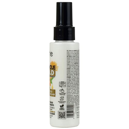 Tahe Miracle Gold Crema de Peinado Antiencespamiento, 100 ml