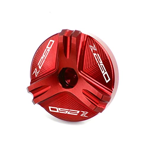Tapón De Llenado De Aceite De Motor De Motocicleta M30 * 1,5 para Kawasaki Z250 Z 250 2013 2014 Front Brake Reservoir Fluid Cap (Color : Oro)
