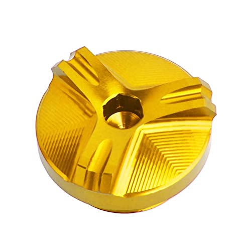 Tapón De Llenado De Aceite De Motor M30 * 1,5 para Kawasaki GPZ1100 GPZ400R / S GPZ550 ZX550 GPZ750 ZX750 GPZ900R Front Brake Reservoir Fluid Cap (Color : Oro)