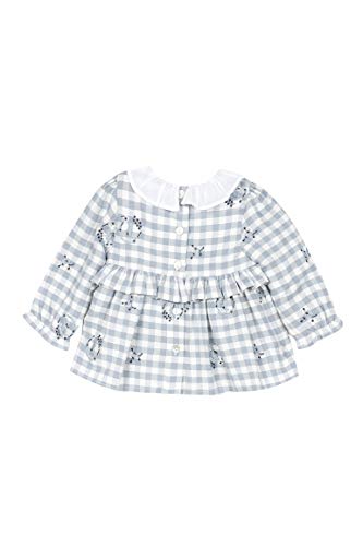 Tartine ET Chocolat - Camisa de manga larga para niña azul celeste 98