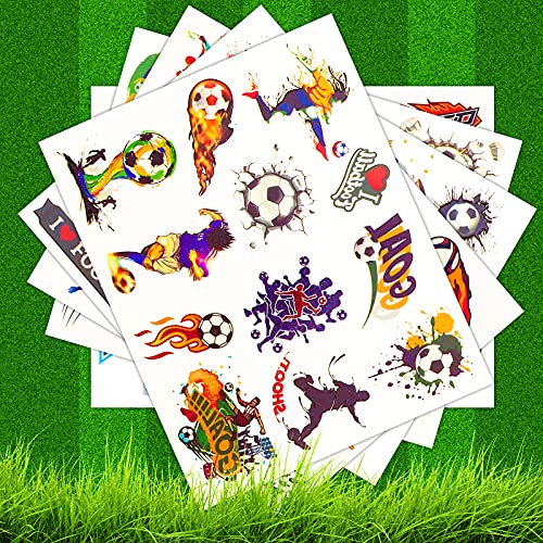 Tatuajes de Fútbol, Tatuajes Temporales de Rugby para Niños, Hombres y Niñas, Artículos de Fiesta de Cumpleaños, Bolsas de Fiesta, Festival (fútbol)