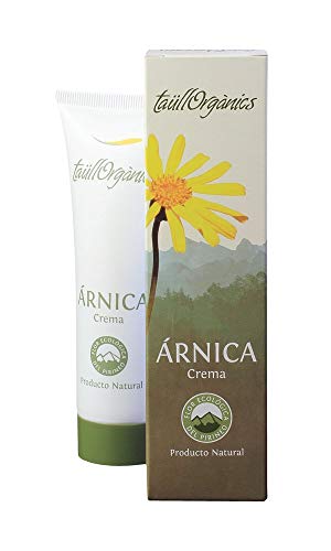 Taüll Orgànics - Crema Árnica Montana 75ML | Alto Contenido en Extracto de Árnica, 100% Ecológico, con Proteína de Trigo y Menta, Antiinflamatorio Natural, para Molestias Reumáticas y Musculares