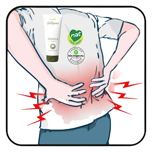 Taüll Orgànics - Crema Árnica Montana 75ML | Alto Contenido en Extracto de Árnica, 100% Ecológico, con Proteína de Trigo y Menta, Antiinflamatorio Natural, para Molestias Reumáticas y Musculares
