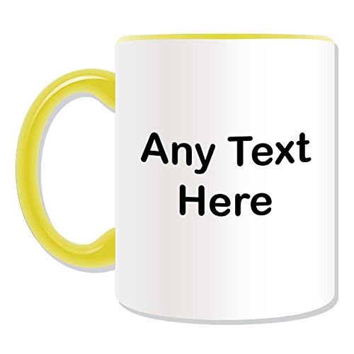 Taza de pelo negro para peluquería, diseño de profesión, texto en inglés