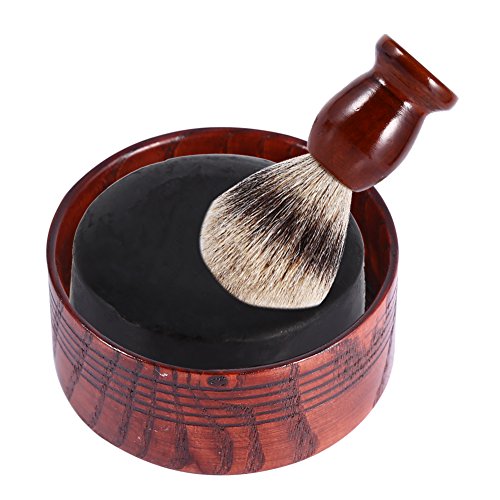 Tazón De Espuma De Afeitar, Jabón De Afeitar De Madera, Tazón De Crema De Jabón De Afeitar De Espuma Para Hombres Para Cuencos De Jabón Herramienta De Accesorios De Tazón De