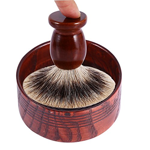 Tazón De Espuma De Afeitar, Jabón De Afeitar De Madera, Tazón De Crema De Jabón De Afeitar De Espuma Para Hombres Para Cuencos De Jabón Herramienta De Accesorios De Tazón De
