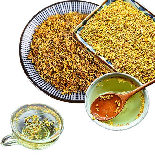 Té de hierbas chino Osmanthus Té Nuevo té perfumado Cuidado de la salud Flores té de grado superior Comida verde saludable (250)