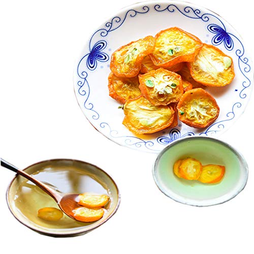 Té de hierbas chino Rebanadas de kumquat secas Nuevo té perfumado Cuidado de la salud Flores té de Comida verde saludable (250)