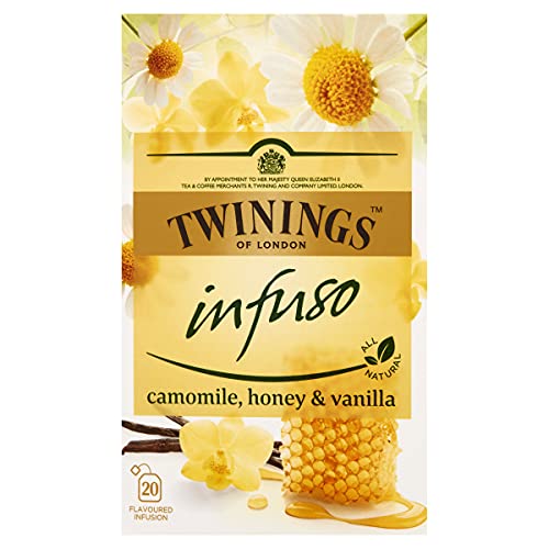 Té INFUSO, Manzanilla Miel Vainilla 20 sobres Twinings