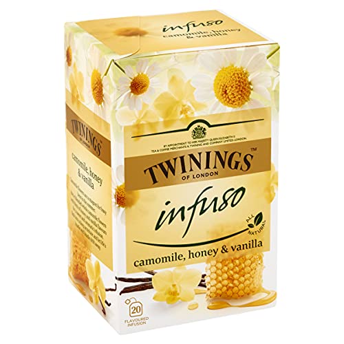 Té INFUSO, Manzanilla Miel Vainilla 20 sobres Twinings