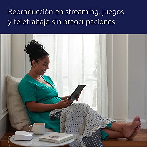 Te presentamos el sistema Wi-Fi 6 de malla de triple banda eero Pro 6 de Amazon con controlador de Hogar digital inteligente ZigBee integrado | 1 unidad