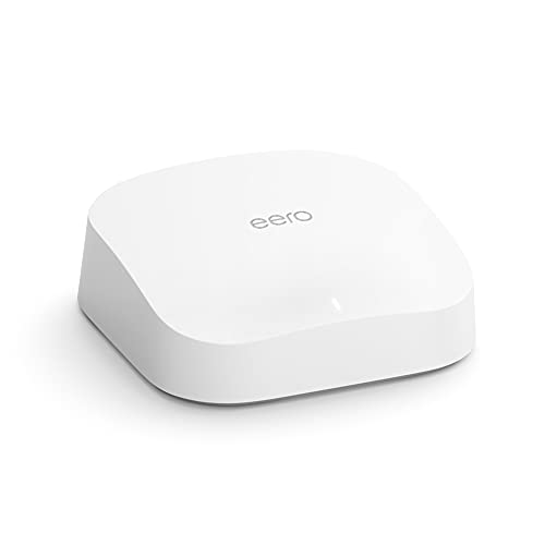 Te presentamos el sistema Wi-Fi 6 de malla de triple banda eero Pro 6 de Amazon con controlador de Hogar digital inteligente ZigBee integrado | 1 unidad