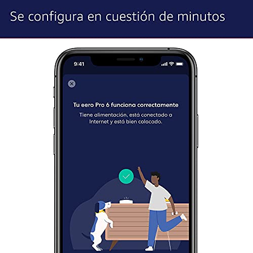 Te presentamos el sistema Wi-Fi 6 de malla de triple banda eero Pro 6 de Amazon con controlador de Hogar digital inteligente ZigBee integrado | 1 unidad