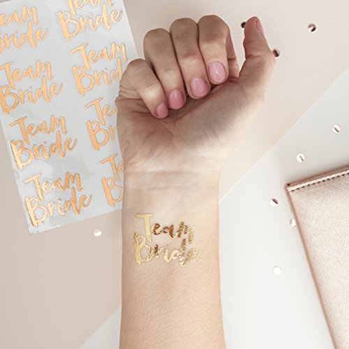 Team Bride Tattoos - Rose Gold