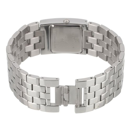 Ted Lapidus D0112RNNX - Reloj analógico de mujer de cuarzo con correa de acero inoxidable plateada