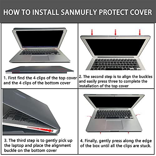TeDaWen Funda Protectora para MacBook Air de 13 Pulgadas 2020, Pulgadas A2337 M1 A2179 A1932 con Retina, Funda para portátil bronceadora y Cubierta de Teclado, Encaje Dorado Rosa Transparente 2