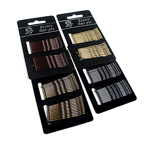 Teegxddy 96 piezas Clips Kit de pernos de pelo de la pinza de pelo del pelo para mantener las pinzas de pelo seguro para las niñas de señora y caballero