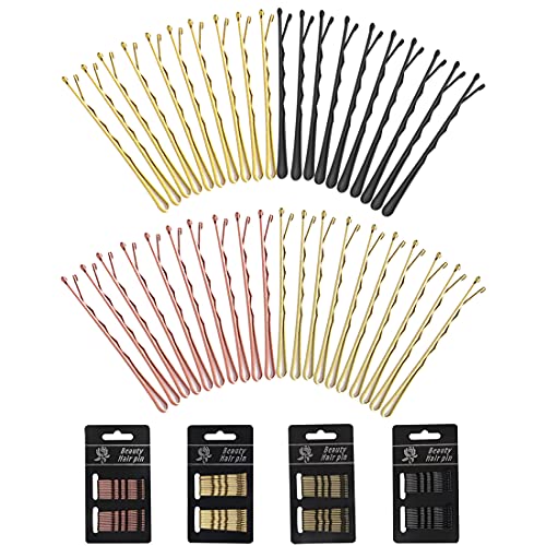 Teegxddy 96 piezas Clips Kit de pernos de pelo de la pinza de pelo del pelo para mantener las pinzas de pelo seguro para las niñas de señora y caballero
