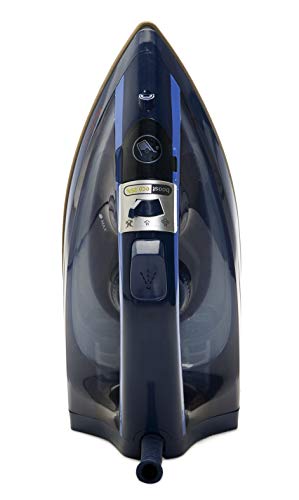 Tefal Virtuo FV1739 Plancha de vapor 2000 W, no necesita configuración, golpe de vapor 90 gr/min, vapor continuo de 24 gr/min con suela cerámica, anti-cal y anti-goteo, para todo tipo de ropa
