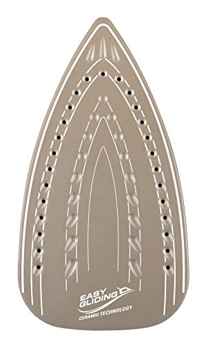 Tefal Virtuo FV1739 Plancha de vapor 2000 W, no necesita configuración, golpe de vapor 90 gr/min, vapor continuo de 24 gr/min con suela cerámica, anti-cal y anti-goteo, para todo tipo de ropa