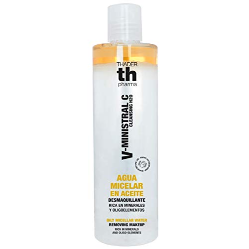 Thader Th Pharma - V Ministral C Agua Micelar Desmaquillante en Aceite Cleansing H2O, 300 ml
