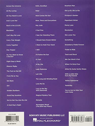 The beatles - super easy songbook piano: 60 Simple Arrangements for Piano