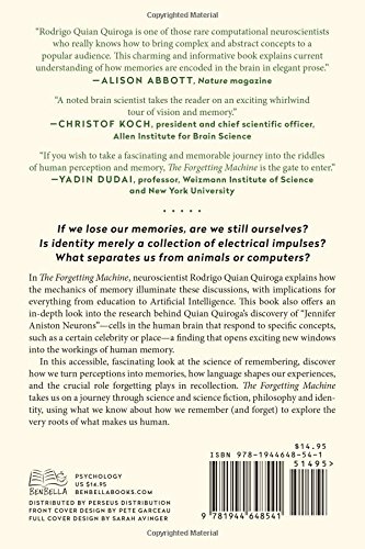 The Forgetting Machine: Memory, Perception, and the Jennifer Aniston Neuron