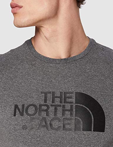 The North Face T92TX3 Camiseta Easy, Hombre, Multicolor (Tnfmdgyhtr (Std)), XL