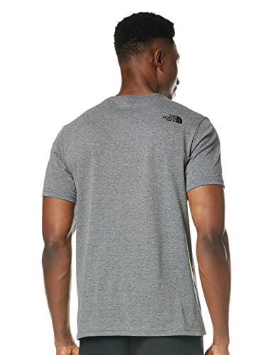 The North Face T92TX3 Camiseta Easy, Hombre, Multicolor (Tnfmdgyhtr (Std)), XL