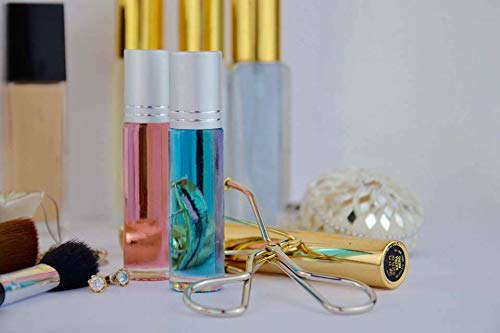 The perfume people GP1 Pomegranate in black - Aceite perfumado, bote con dispensador de roll-on, 10 ml
