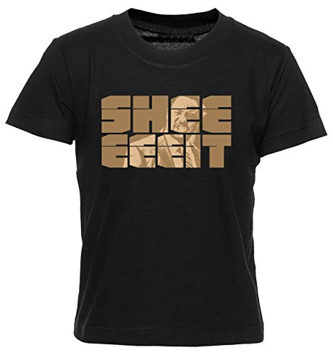 The Senators Sheeeit Camiseta Niño Niña Niños Negra T-Shirt Boys Girls Kids Black