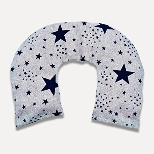 Thermikoa Saco Térmico Semillaa, Microondas Grande, 80 X 15 Cm Para Rodear Todo El Cuello Y Calmar El Dolor Cervical