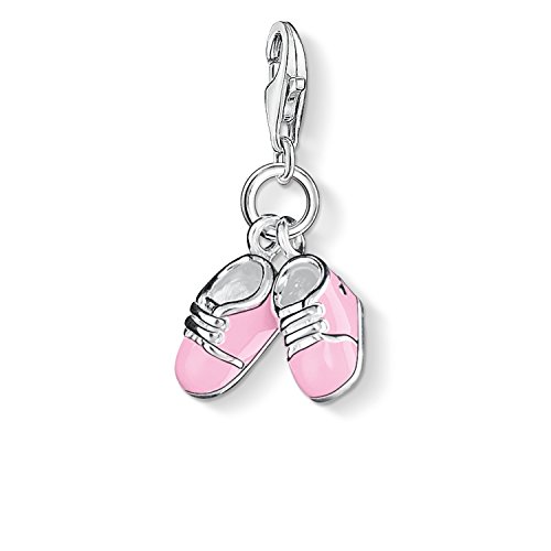 Thomas Sabo - Charm con Cierre para Mujer de Plata de Ley 925/1000