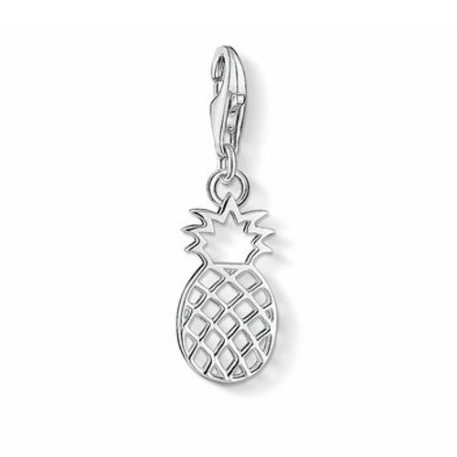 Thomas Sabo - Charm con Cierre para Mujer de Plata de Ley 925/1000