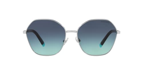 Tiffany & Co. Gafas de Sol TF 3081 Silver/Blue Shaded 59/16/140 mujer