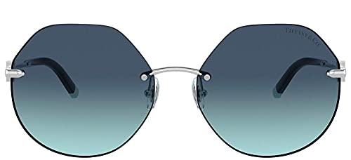 Tiffany & Co. Gafas de Sol TIFFANY T TF 3077 Silver/Blue Shaded 60/17/140 mujer