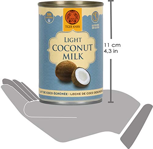Tiger Khan Leche de Coco Light, 400ml