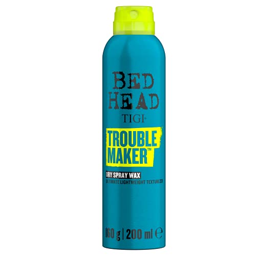 Tigi Bed Head by TIGI - Trouble Maker, cera en espray en seco, para obtener textura, 200 ml