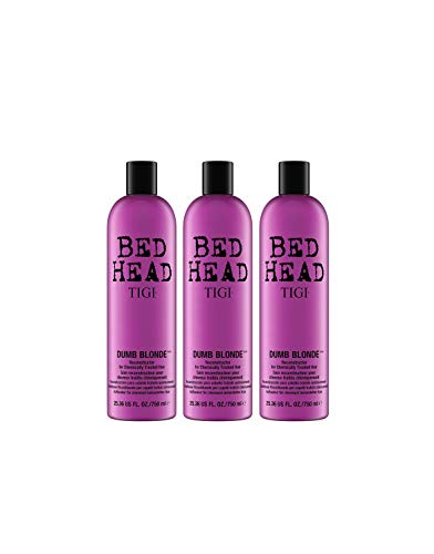 Tigi Bed Head Dumb Blonde Reconstructor - Pack de 3 botes de 750 ml
