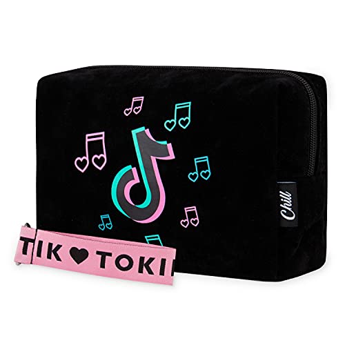 TikTok Neceser Maquillaje para Niñas y Mujer, Neceser Viaje, Bolsa de Aseo y Maquillaje