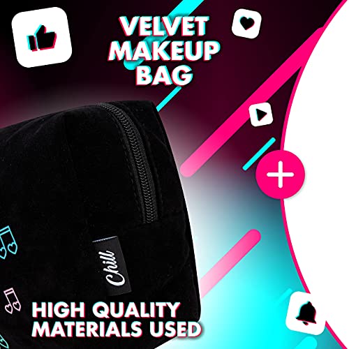 TikTok Neceser Maquillaje para Niñas y Mujer, Neceser Viaje, Bolsa de Aseo y Maquillaje