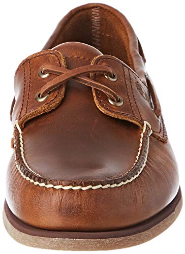 Timberland Classic 2 Eye, Náuticos Hombre, Marrón Brown Sahara, 46 EU