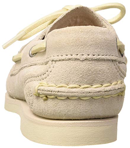 Timberland Classic, Náuticos Mujer, White Suede, 41.5 EU