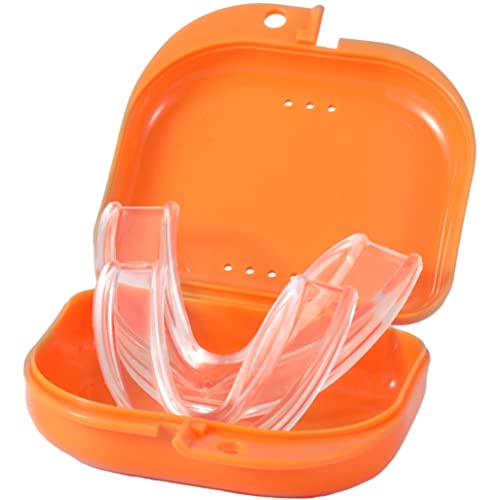 Time2Sleep - 4 x Férula Dental de Descarga anti Bruxismo - Protector Bucal para Dormir - Aparato Dental Antironquidos y Trastornos de la ATM - Solución Antironquidos